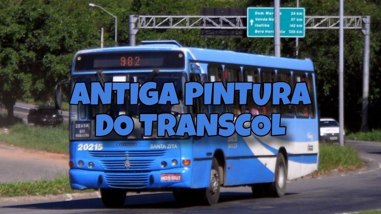 ANTIGA PINTURA DO TRANSCOL (NOSTÁLGICO)
