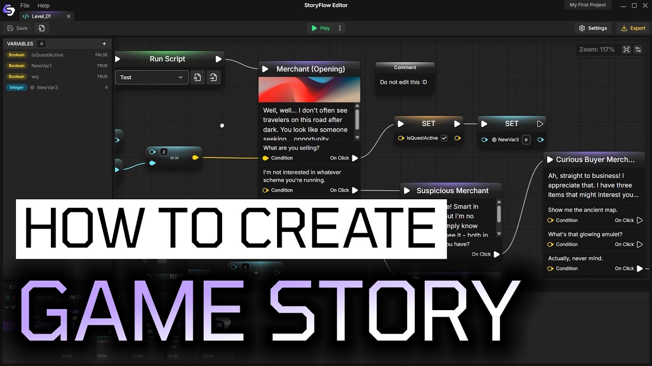 🔥Создаете сюжетные игры? Вам НЕОБХОДИМ этот инструмент!