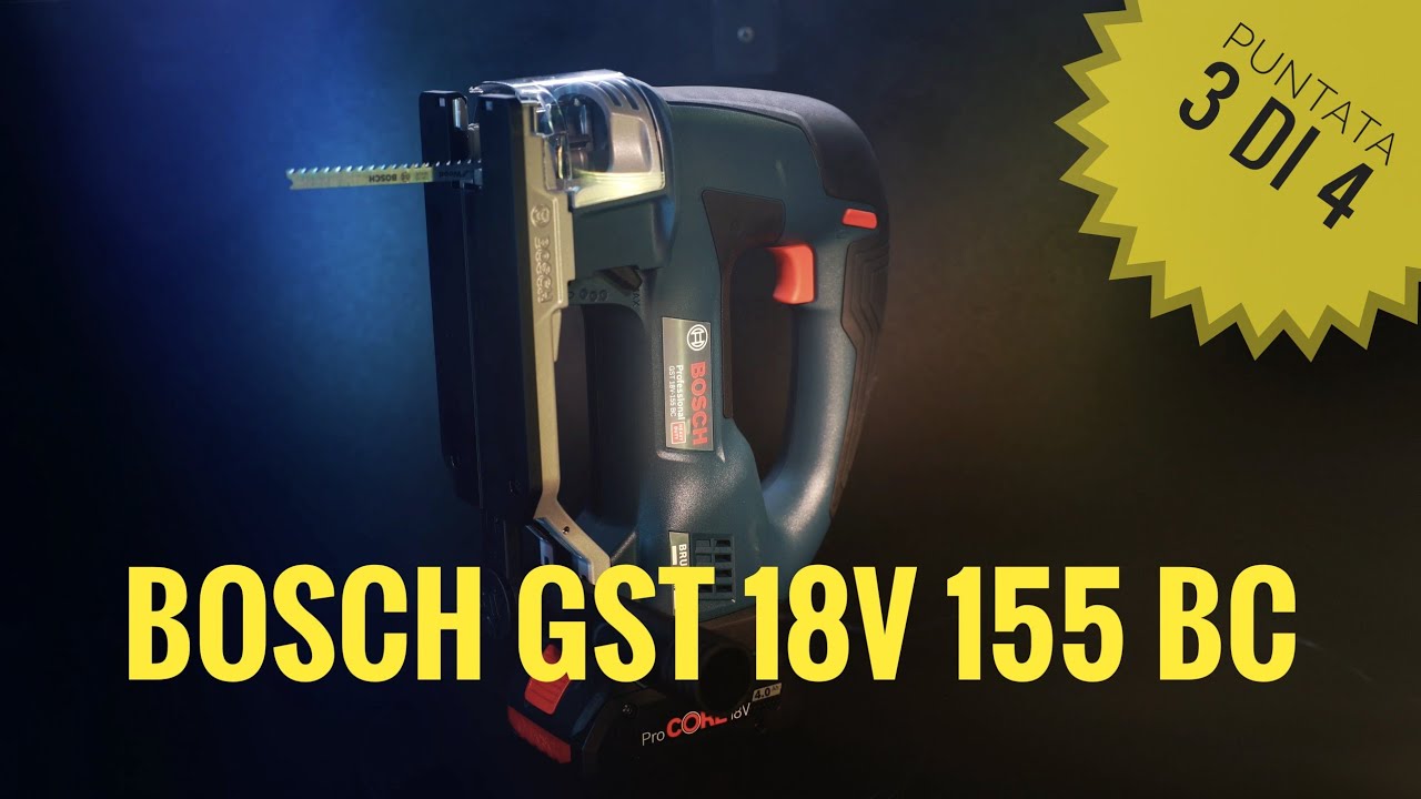 BOSCH GST 18V 155 BC - Testiamolo!