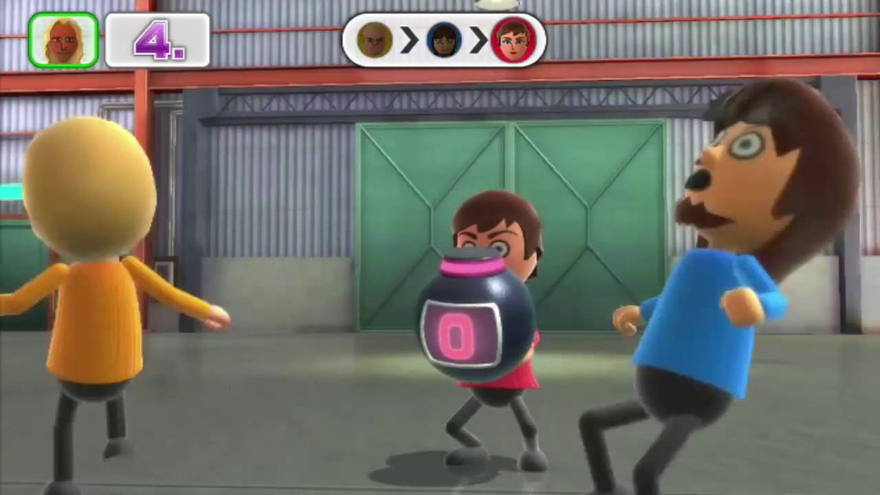 Wii Party U Minispiele - Bomben-Countdown