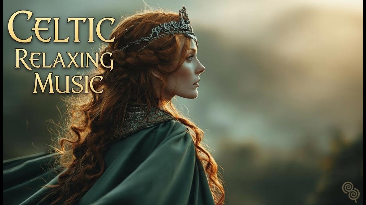 Serene Celtic Gaelic Vocal Melody with Irish Harp | Calm Celtic Music for Deep Relaxation