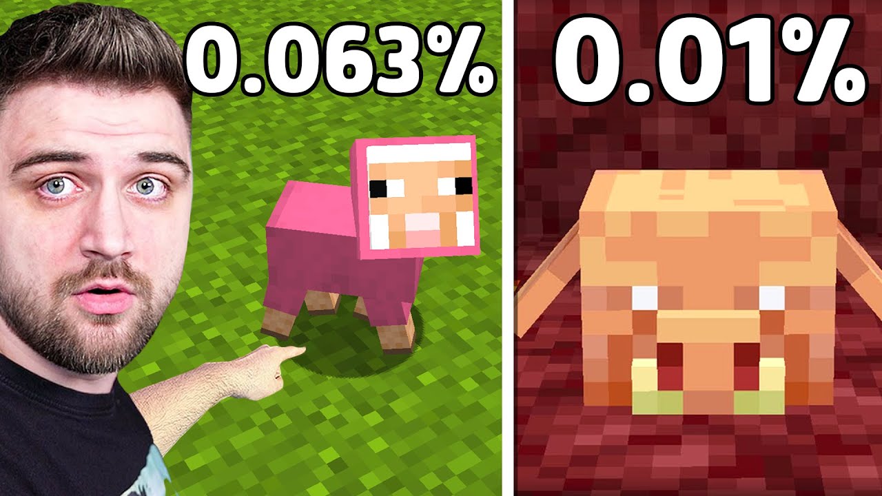 30 Lucruri RARE in MINECRAFT...