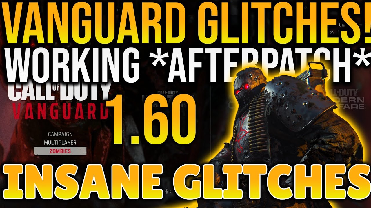 Ошибки с зомби в Call of Duty Vanguard РАБОТАЮТ! ПОСЛЕ ОБНОВЛЕНИЯ 1.60! ЛЁГКИЙ ОПЫТ, КАМУФЛЯЖ И М...