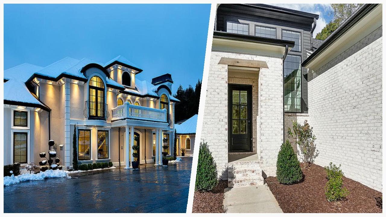 75 Beautiful French Country Exterior Home With A Black Roof Design Ideas #906 ❤️