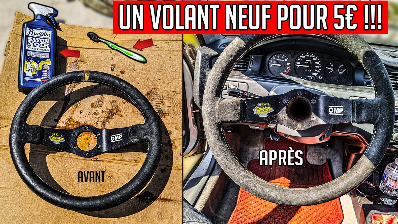 Sauver son vieux volant en cuir retourné! 💲PAS CHER💲 | @Phiz67