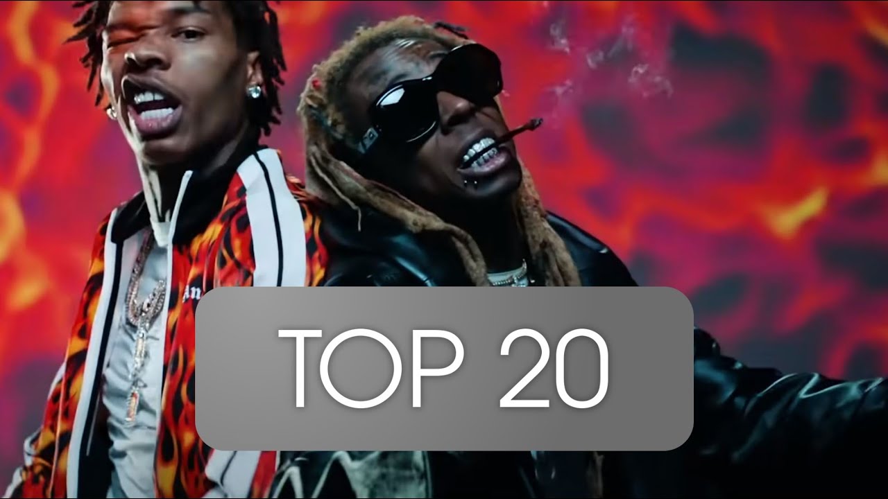 Top 20 Most streamed LIL WAYNE Songs (Spotify) 15. June 2020