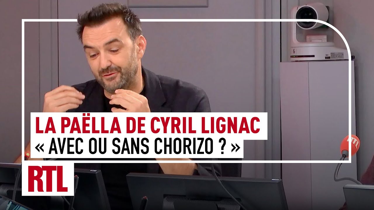 La recette de Paëlla de Cyril Lignac : 