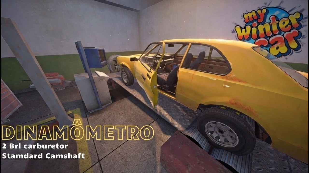 Corris Rivett no Dinamômetro - My Winter Car