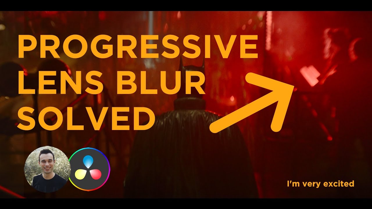 НАКОНЕЦ-ТО анаморфный стиль размытия краев, который РАБОТАЕТ в Davinci Resolve