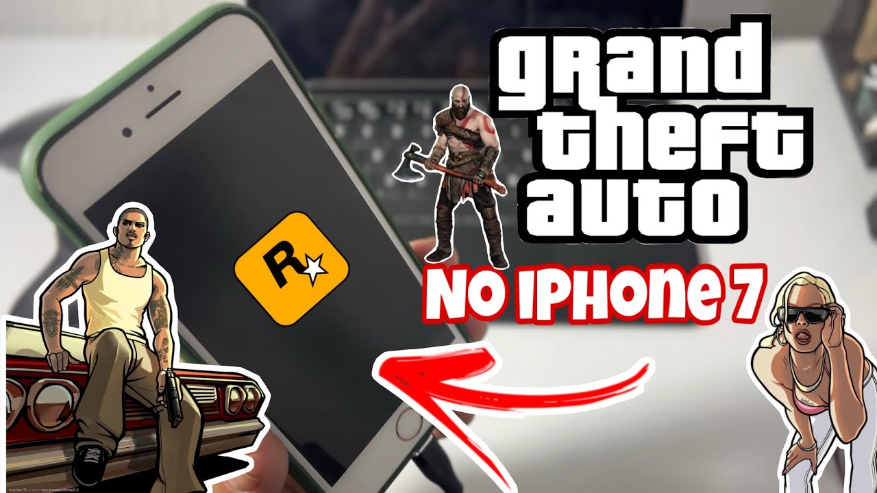 TEM IPHONE 7 OU 7 PLUS?🔥COMO JOGAR GTA, GOD OF WAR, PES NELE❤️COMO JOGAR VARIOS JOGOS CLASSICOS NO 7