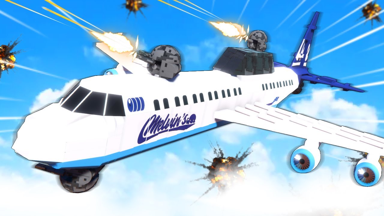 I Built A WEAPONIZED Airbus In TRAILMAKERS!