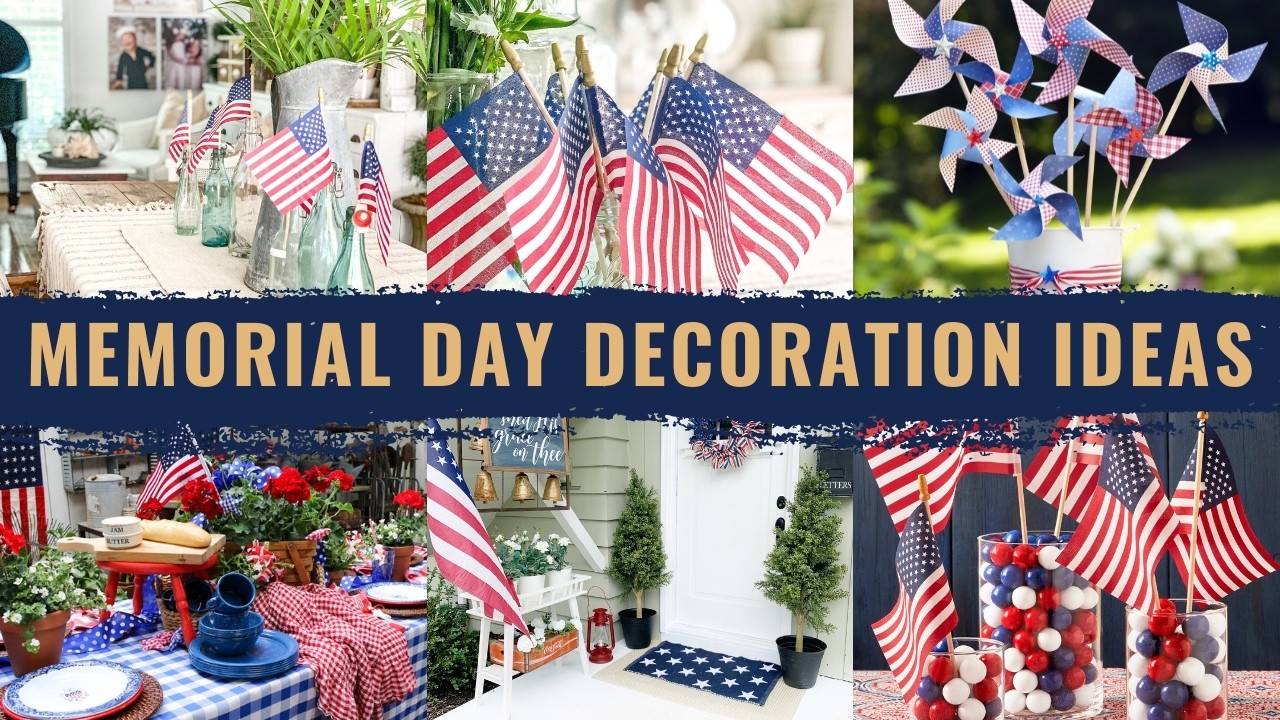 101 *MUST SEE*  Memorial Day Decoration Ideas 2025 - Wreaths, Tables & Outdoor Ideas