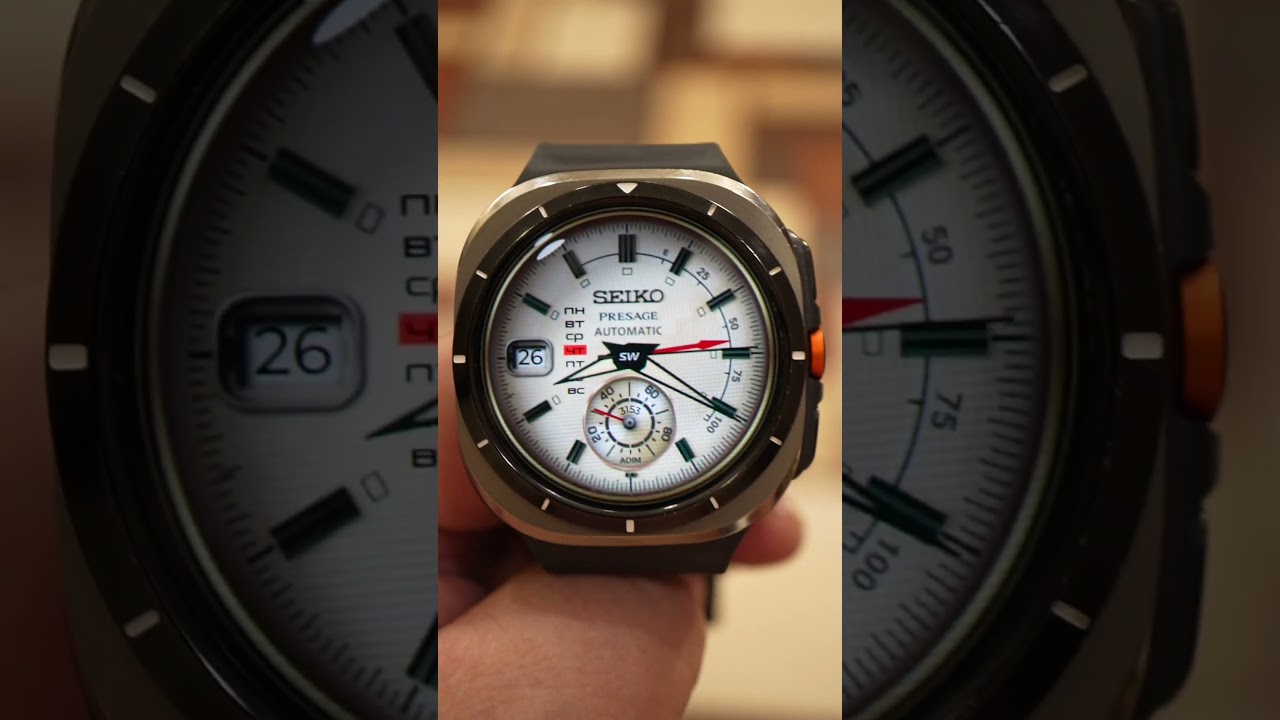 Неповторимая Классика Seiko Automatic для WearOS