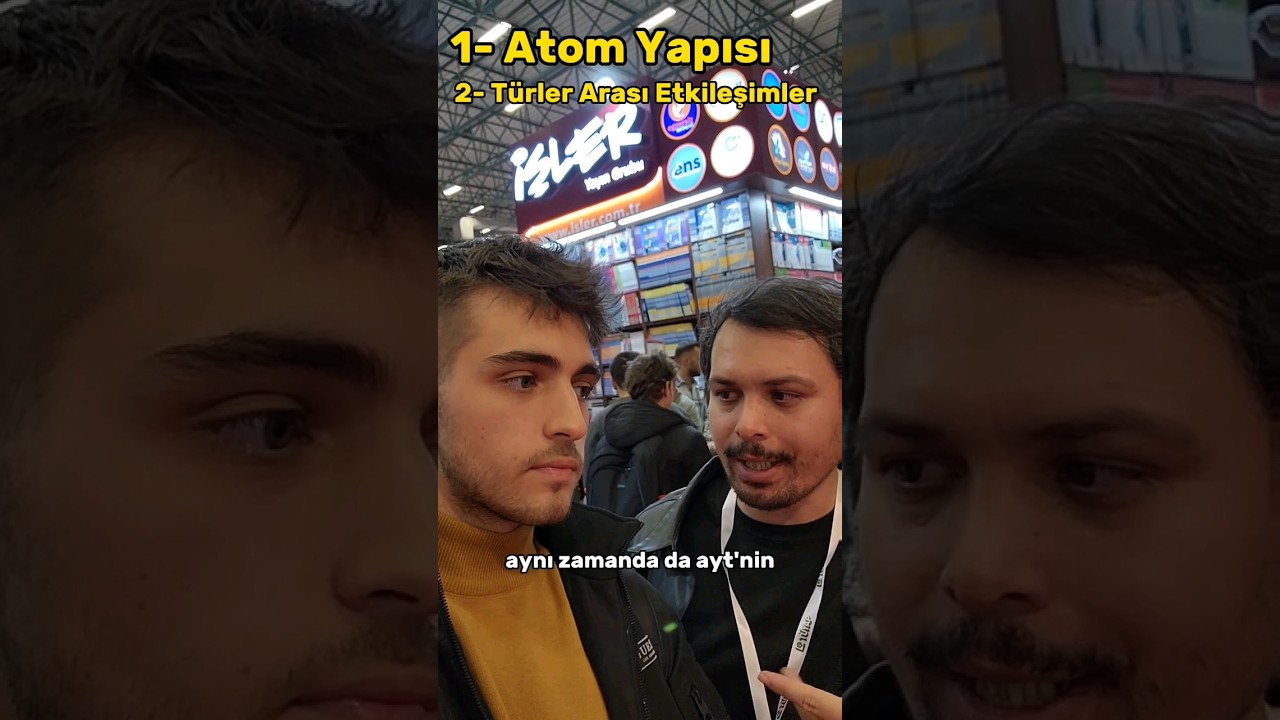 Usta Kimya Yazarından TYT'de Mutlaka &Ccedil;alışılması Gereken 3 Konu ! @yferrum