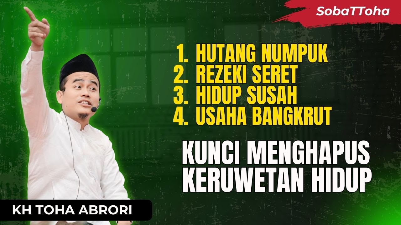 Hidup Terasa Ruwet? Al-Qur’an Punya Kuncinya! Amalan Ini Jangan Ditinggalkan! KH Toha Abrori