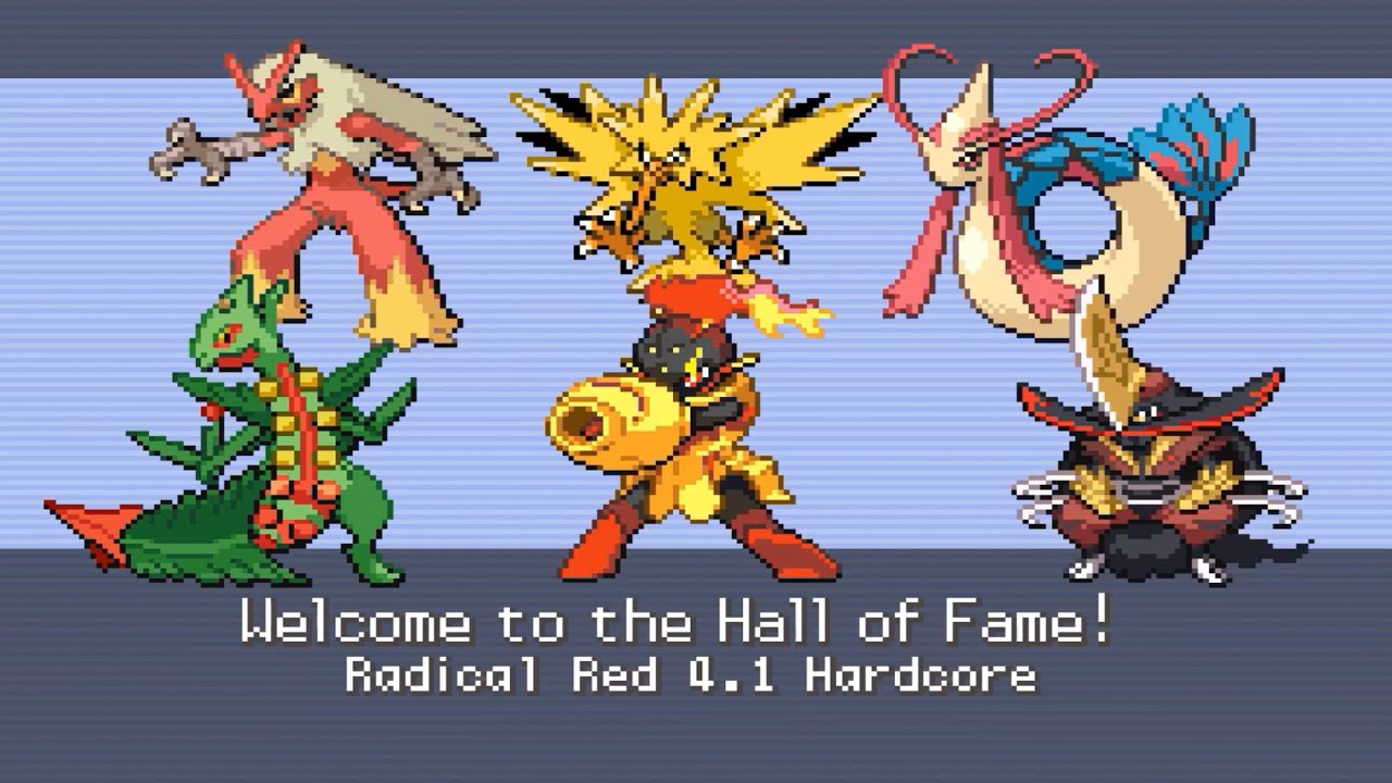 Pokemon Radical Red 4.1 Hardcore - Elite Four and Champion