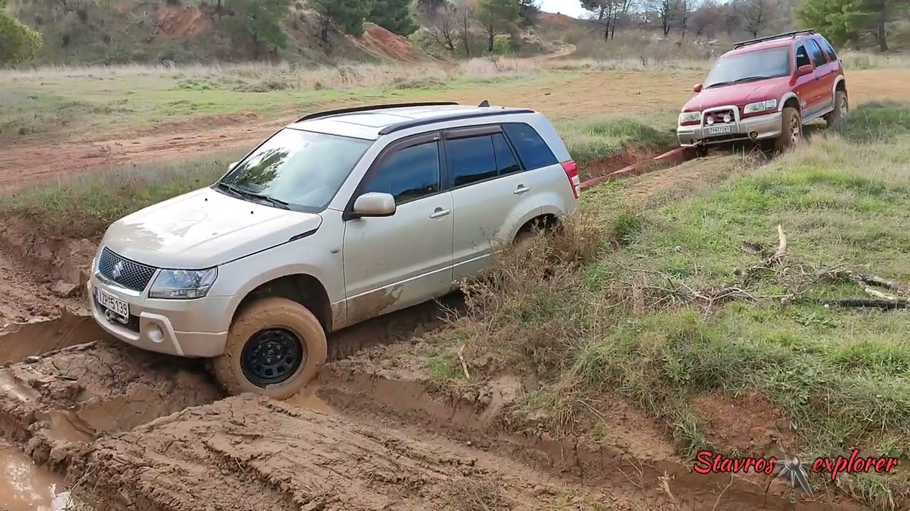 Πίστα California Πάρνηθα Suzuki grand Vitara , Kia Sportage