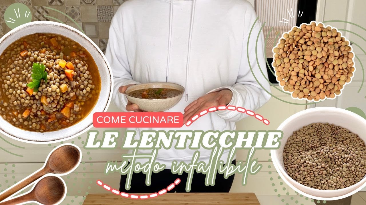 COME CUCINARE LE LENTICCHIE | Ricetta Facile | Veglife Channel