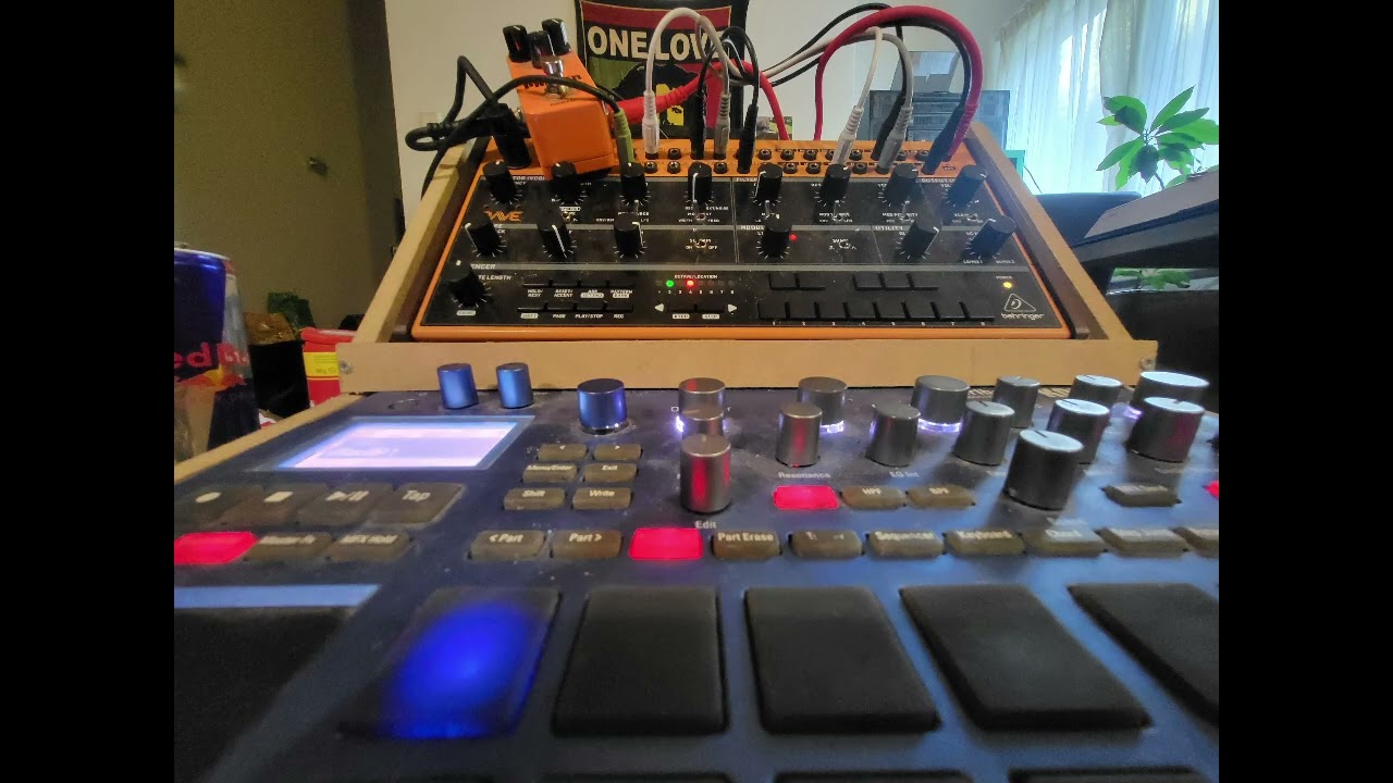 Hardcore Korg electribe 2 blue
