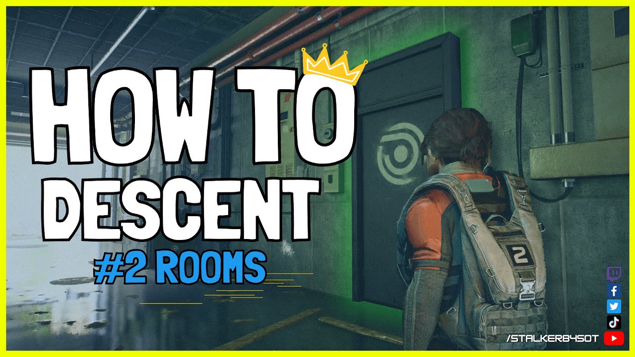 DESCENT ROOMS & DIFFICULTIES GUIDE (The Division 2)