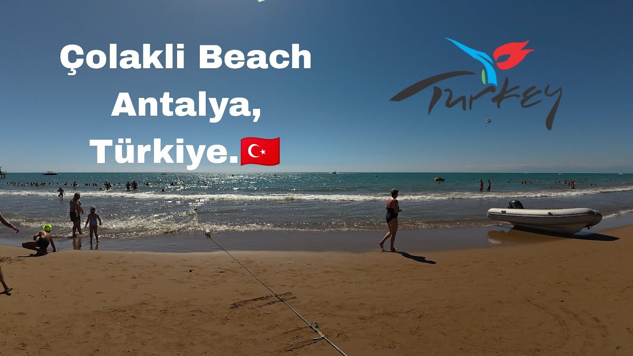 Çoklakli Beach - Antalya, Türkiye.