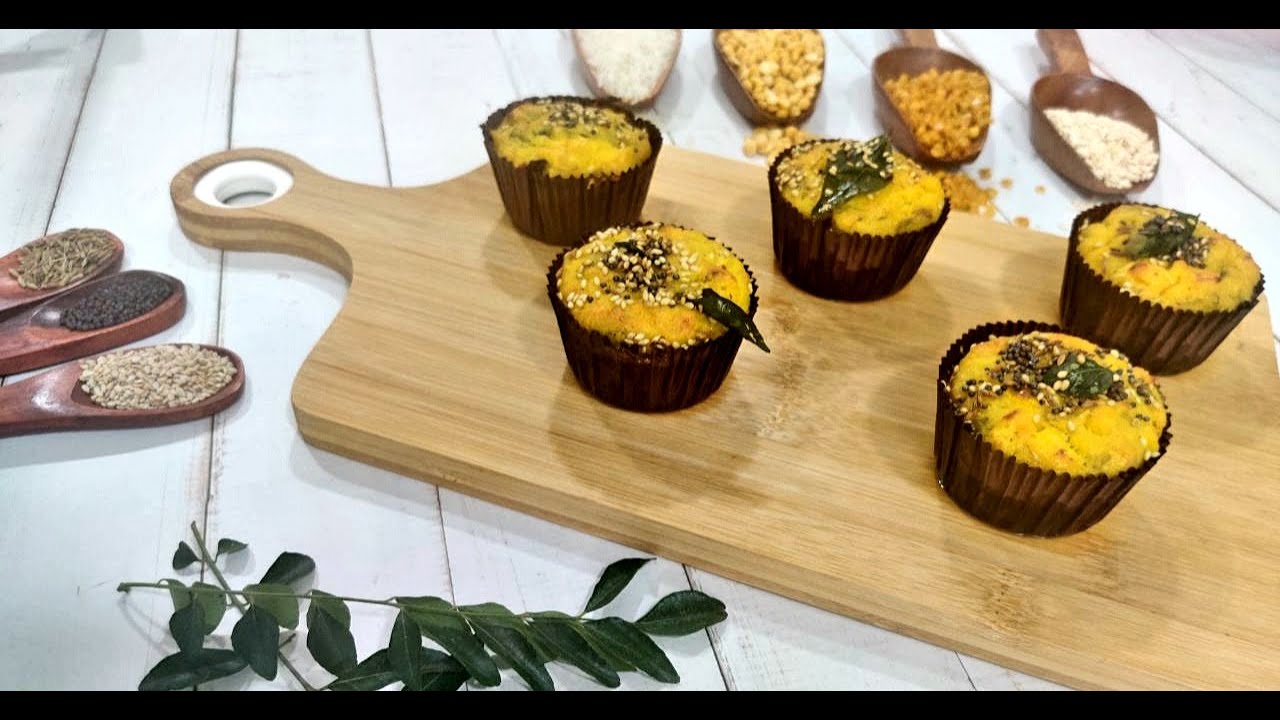 Mini Handvo Recipe | Easy Mix Dal Handvo Recipe | Handvo Recipe | Handvo in oven and on Gas Stove
