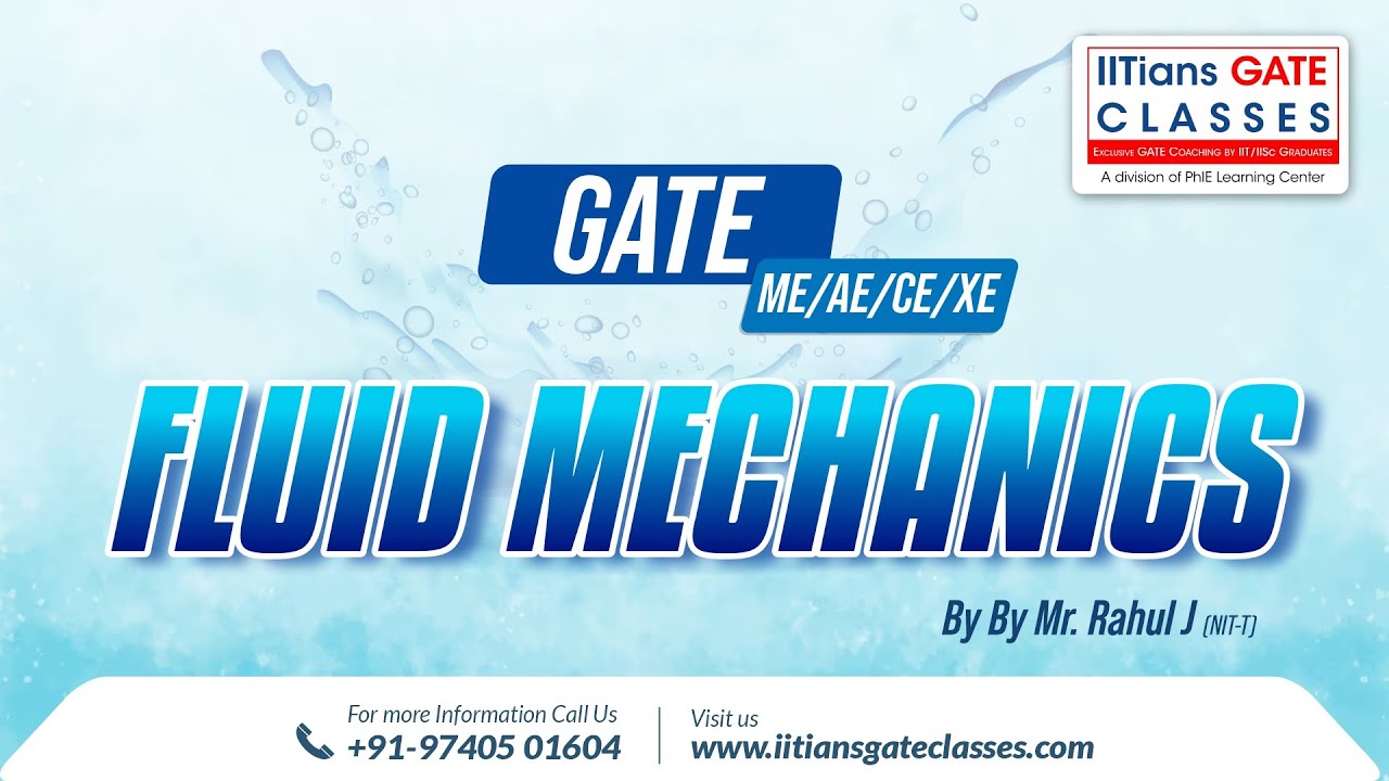 Fluid Mechanics | Fluid Properties Class1- Aerodynamics Basics L1| GATE AE Lectures | GATE AE