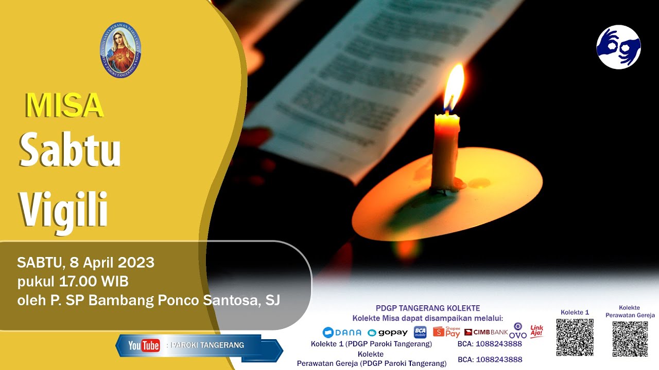 Misa Hari Raya Sabtu Vigili