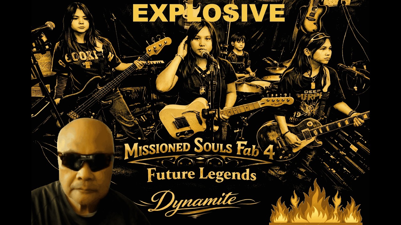 Missioned Souls Fab 4 Cover Explodes AC/DC Original