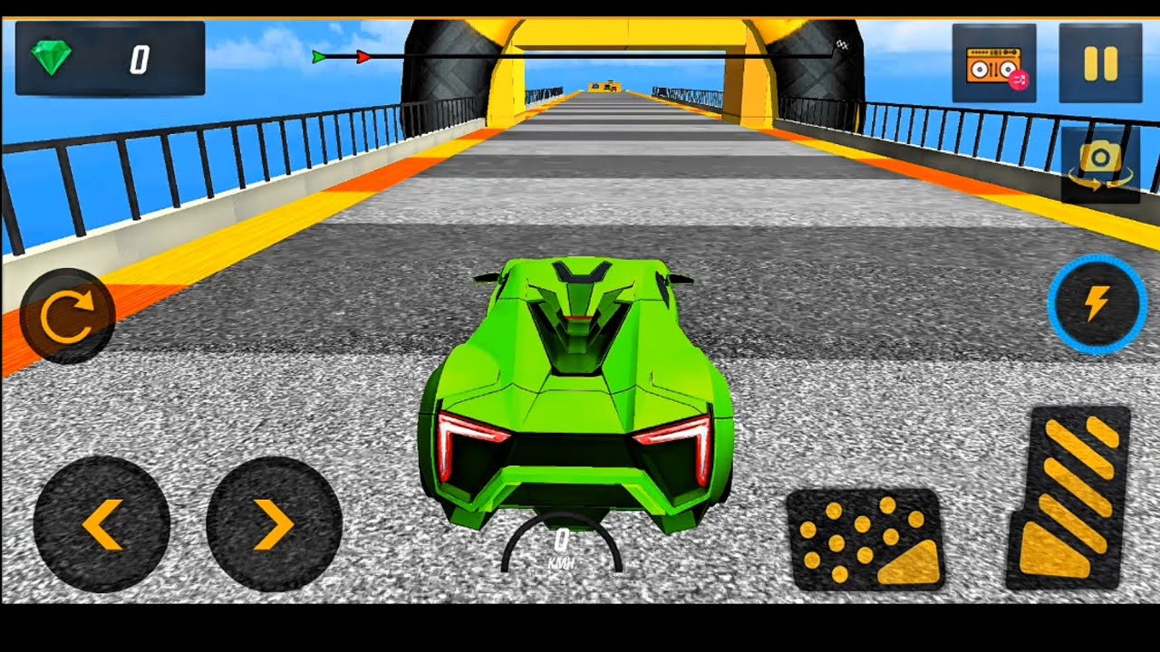 OMG 😱 Impossible car racing - Car racing 3d