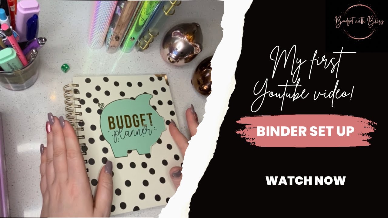 MY FIRST VIDEO! Introducing myself and my cash binder set up, and some savings challenges!