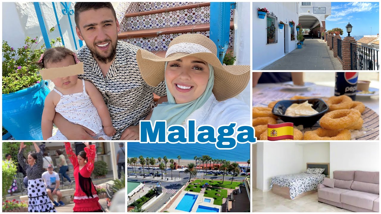 مشينا لي ملقا (malaga) | كرينا دار على البحر و هذا تمنها 💶 | Benalmádena,mijas مطاعم مغربية 🥙