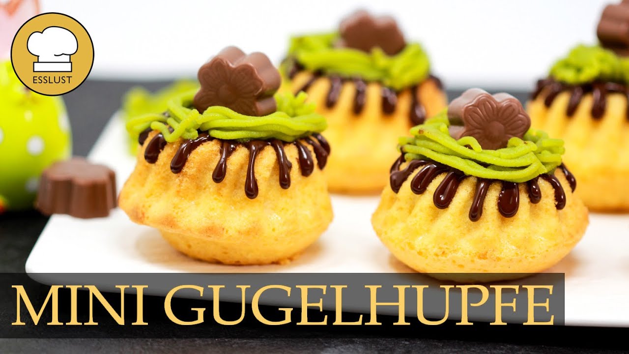 MINI Eierlikör GUGELHUPFE - Osterrezept