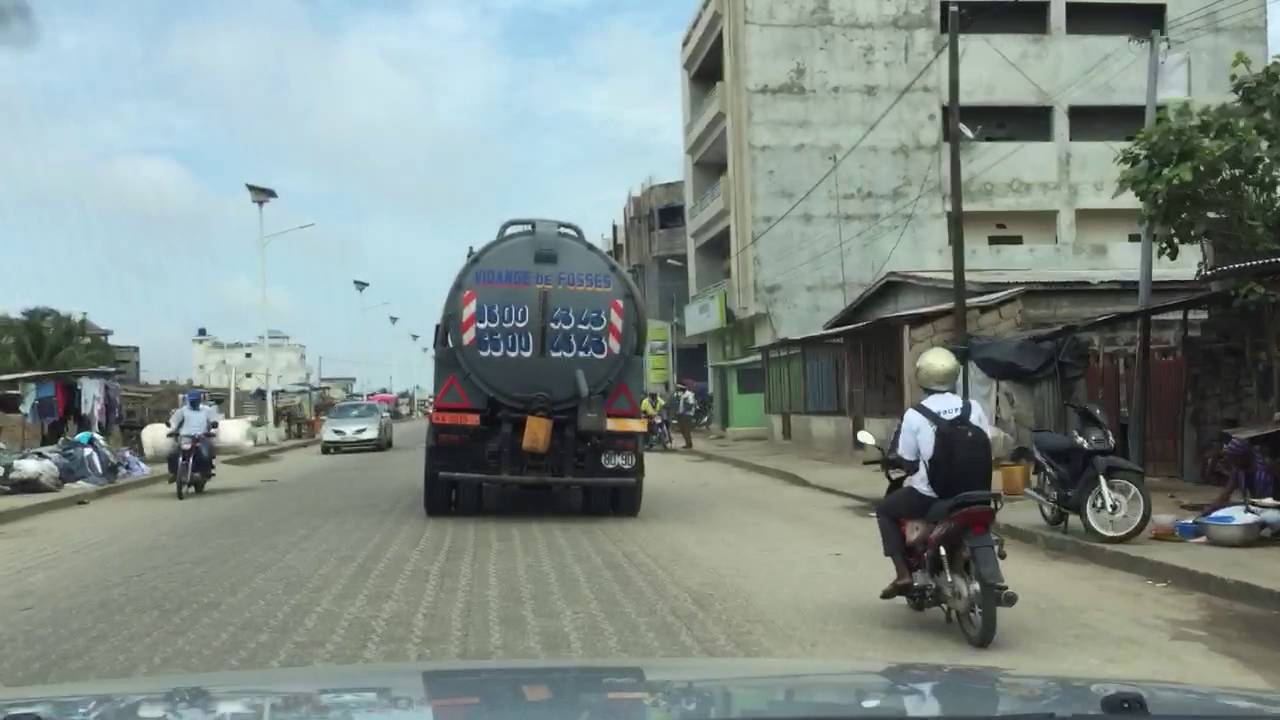 Driving in Cotonou, August 2016
