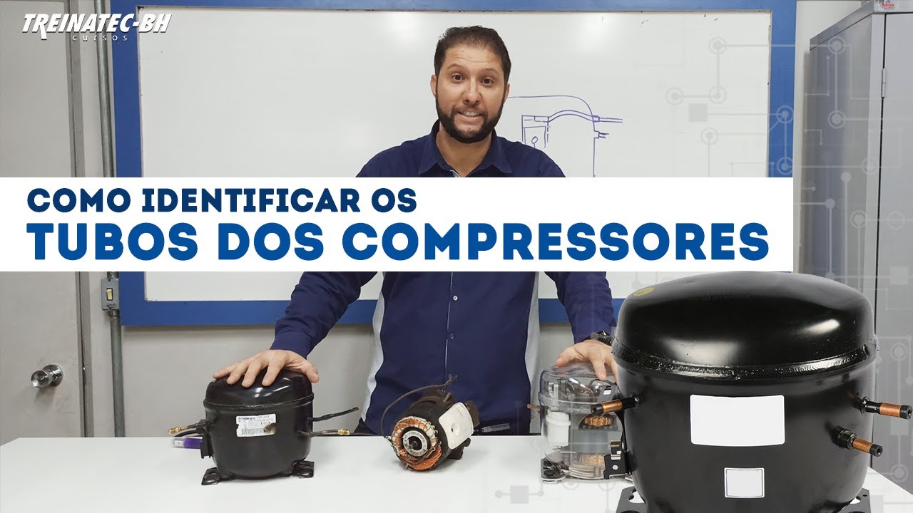 Como Identificar os Tubos dos Compressores