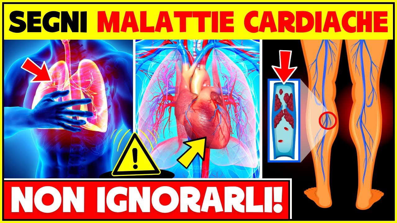 Segni e Sintomi Di Una Malattia Cardiaca: Il Tuo Cuore Potrebbe Non Funzionare Correttamente!