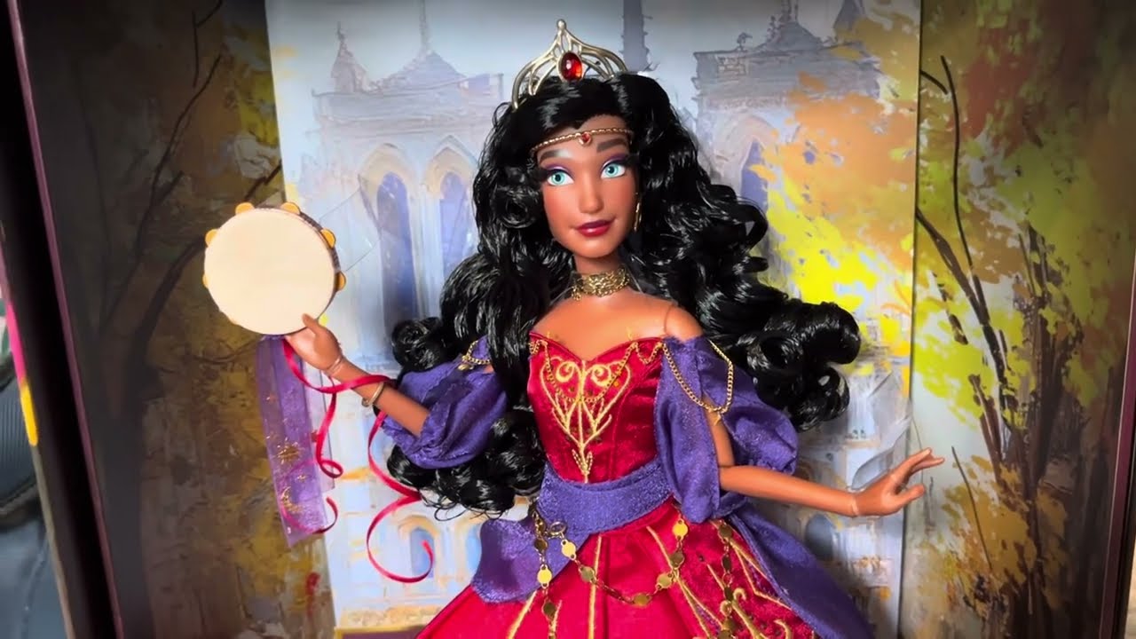 Disney Store Esmeralda designer collection limited edition doll - The Hunchback of Notre Dame 