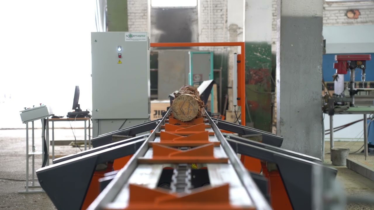 Промышленный сканер бревен от Northsaw