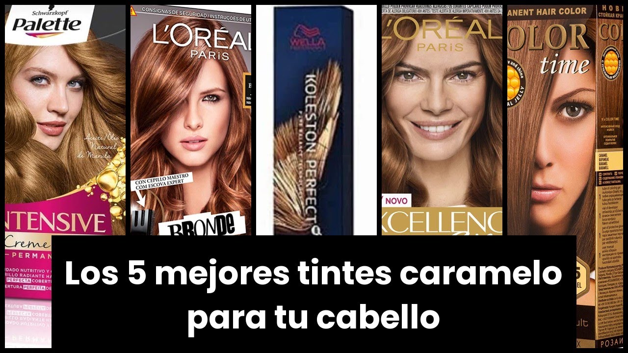 【Tinte caramelo】Los 5 mejores tintes caramelo para tu cabello