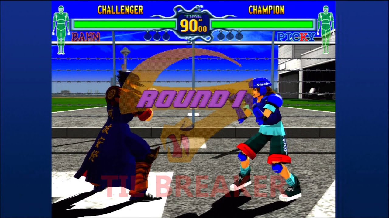 Fighting Vipers - Mr. Yagami VS JudoDarkFist (2/3 series)