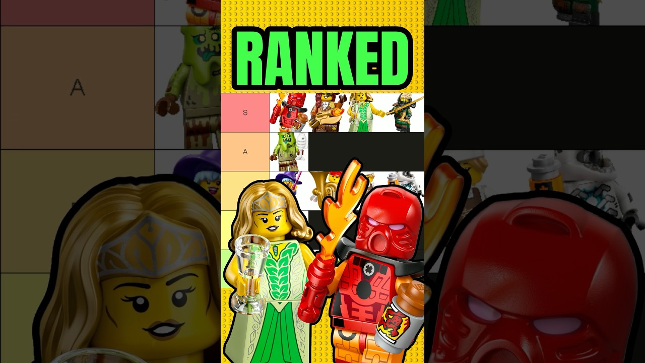 Series 29 LEGO Minifigures Tierlist #lego #Lego minifigures #legonews #legocmf #legocastle