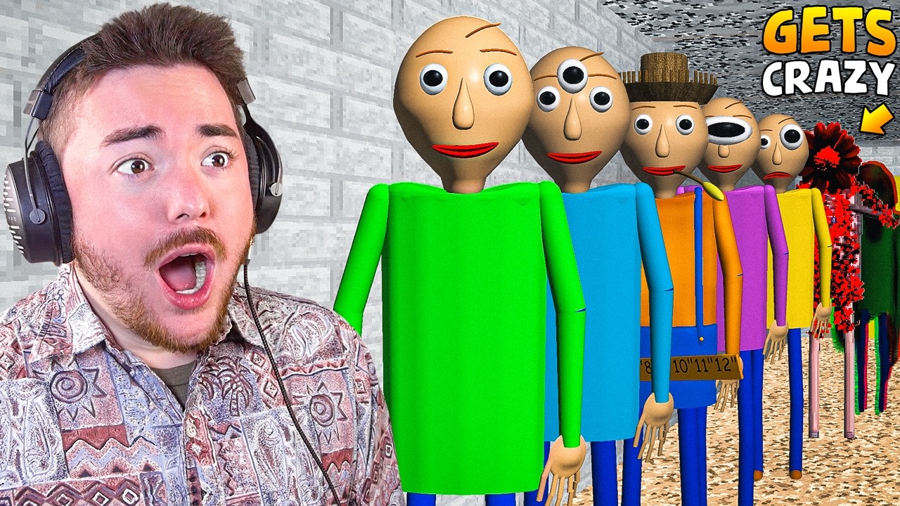 Каждая смерть = Baldi Mod становится всё безумнее