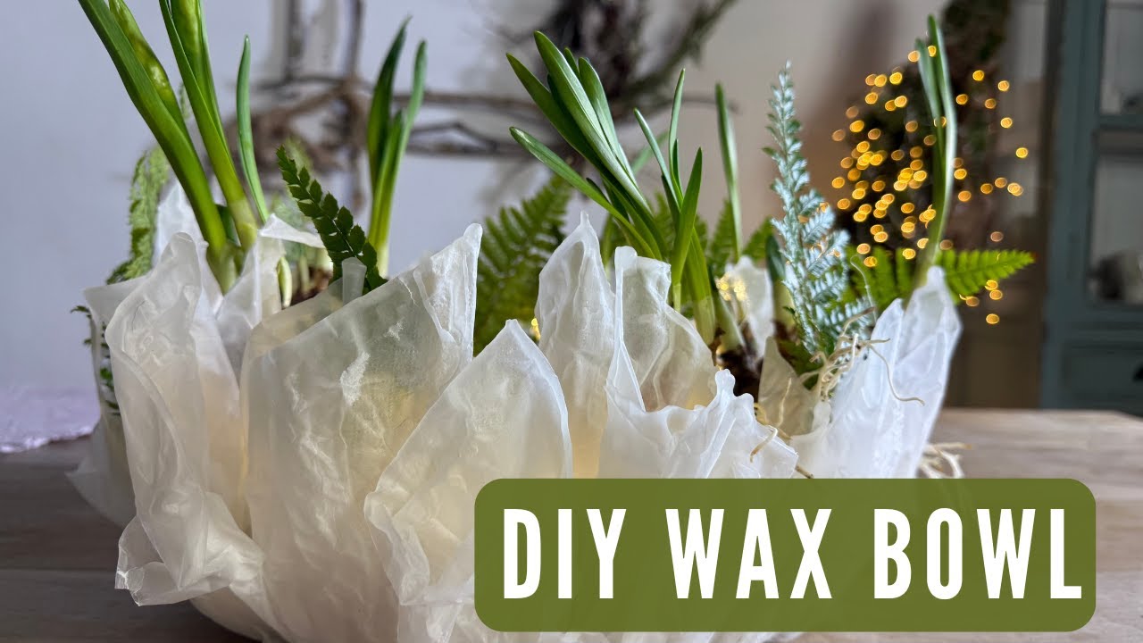 DIY wax bowl