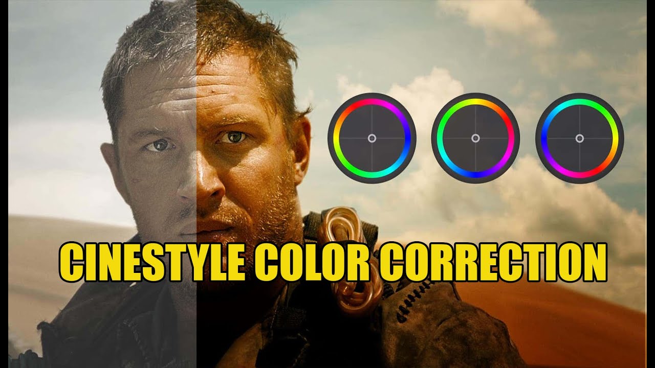 Cinestyle color correction, Corel Videostudio ultimate 2022