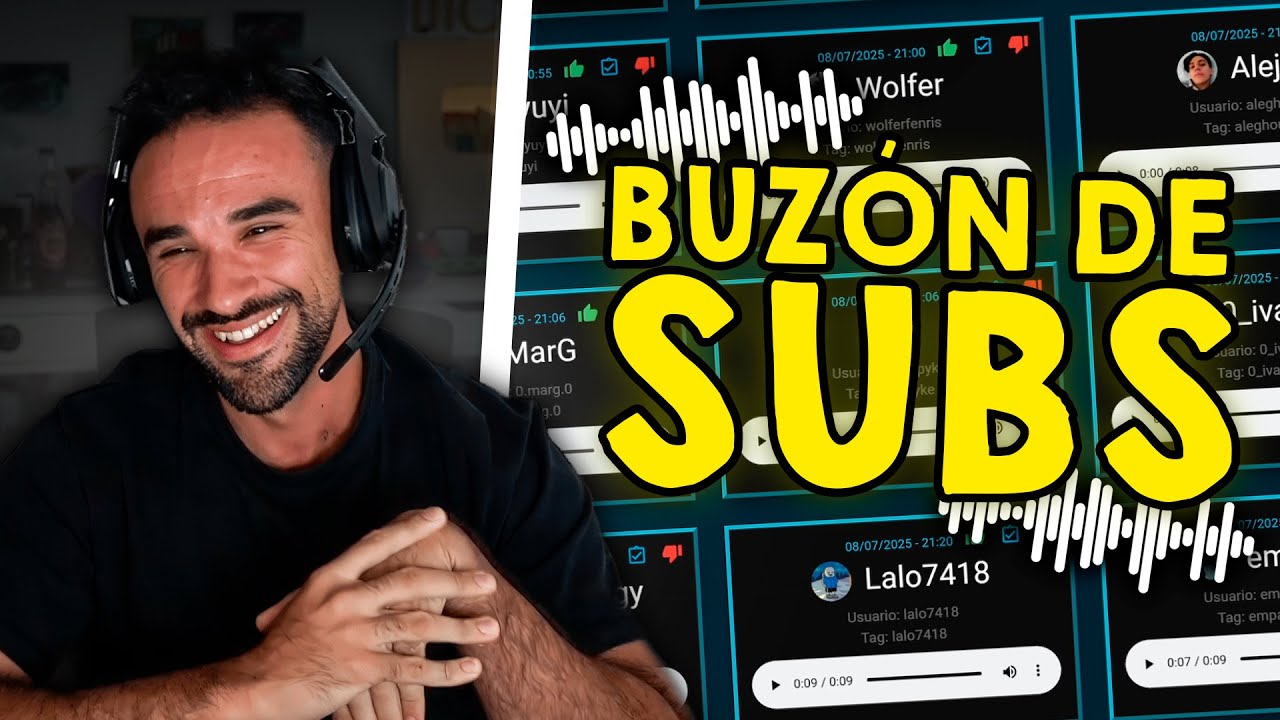 IlloJuan REACCIONA a los AUDIOS del BUZÓN de SUBS de JULIO