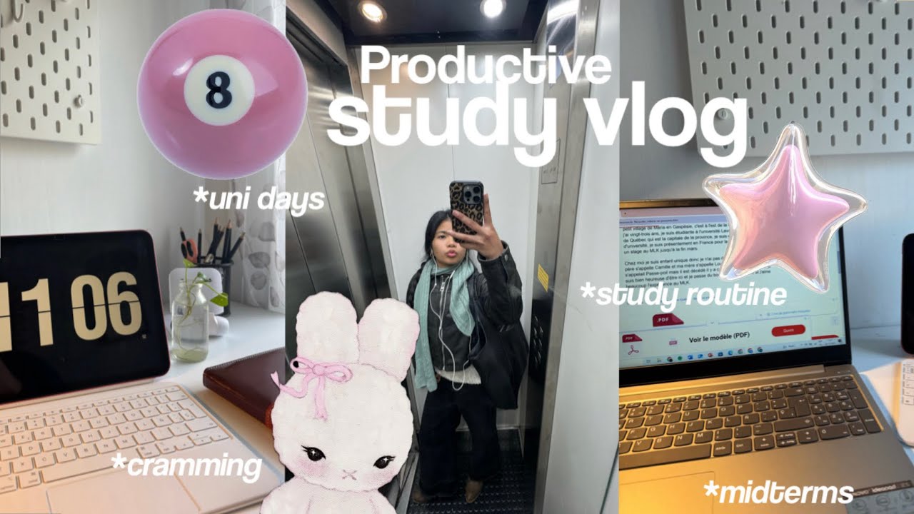 My Productivity Reset: Studying After Class+ Weekend Uni Work