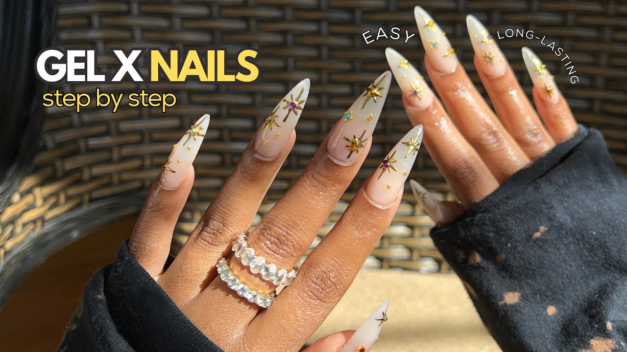 Посмотрите, как я делаю гель-лак дома! 💅🏽 | Урок по гель-лаку для начинающих