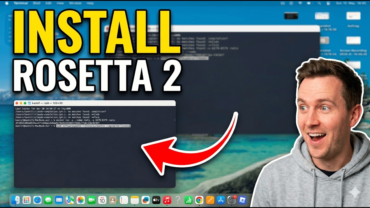 How to Install Rosetta 2 on Mac (M1, M2, M3, M4, M5) - Quick Guide