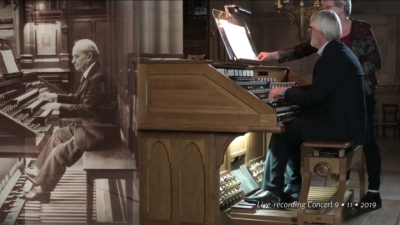 Ch Tournemire commémoration Ste-Clotilde Paris 2019 Sept Chorals-Poèmes 2/7 - Tjeerd van der Ploeg