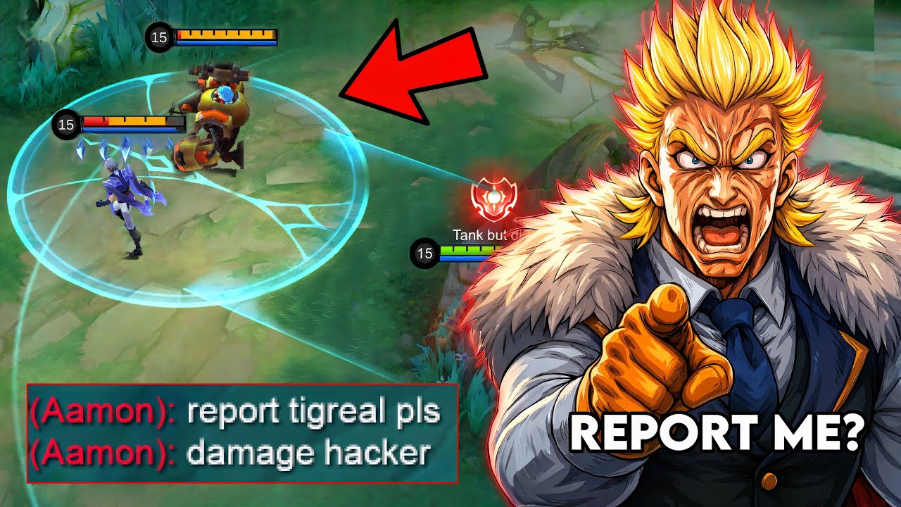 На меня пожаловались из-за этой сборки TIGREAL 1 HIT DELETE 2025💀